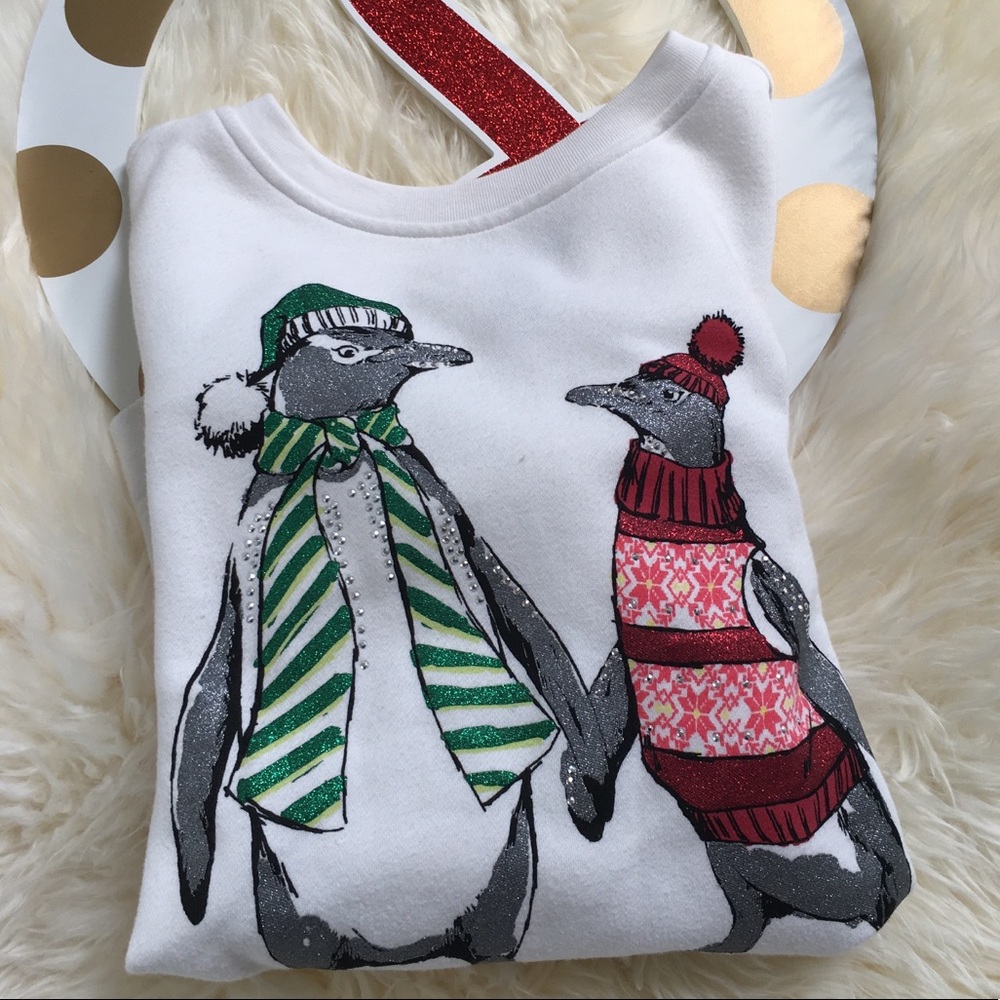 Cute Sweatshirt .Material is cotton, 🐧 Christmas